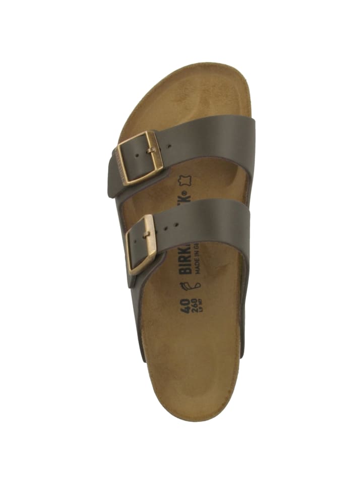 Birkenstock Sandale Arizona Naturleder normal in braun günstig kaufen
