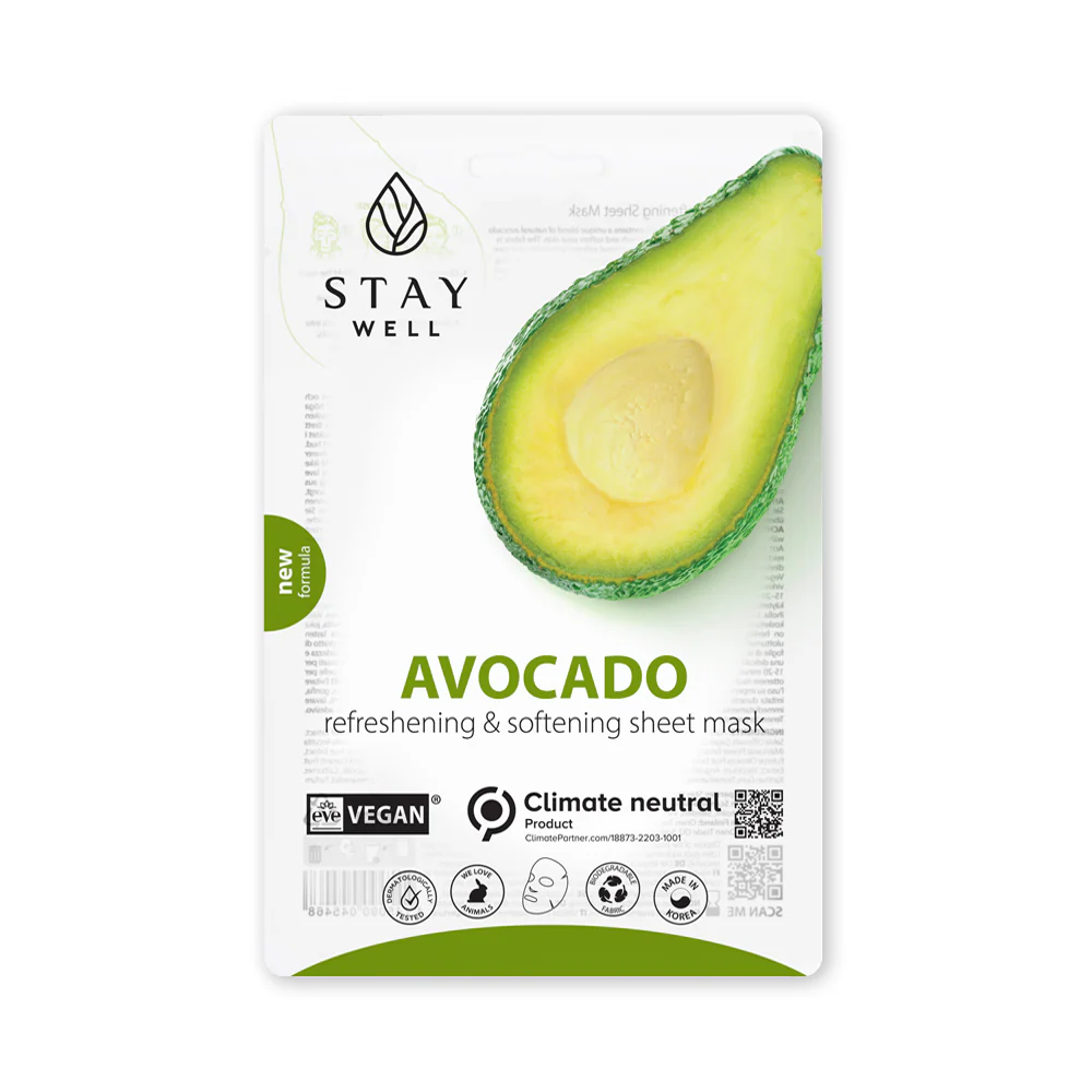 Veganska maska za lice - Avokado - Hidratantna maska za lice