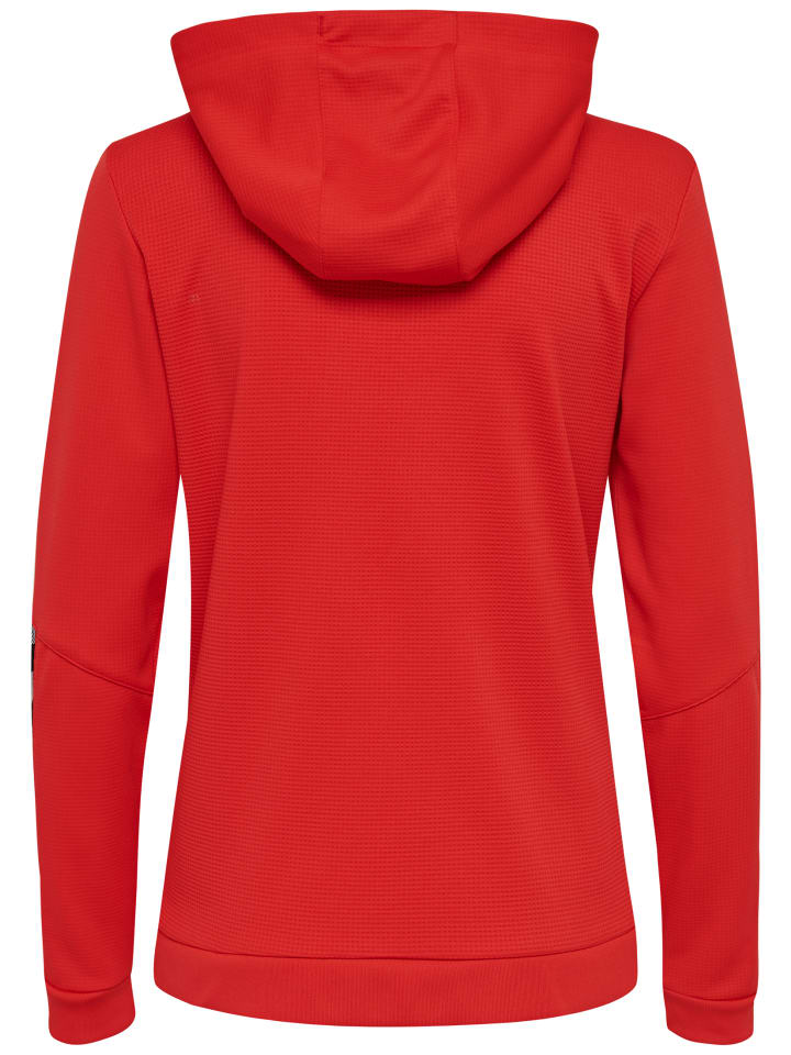 Hummel Hummel Reißverschluss Kapuzenpullover Hmlauthentic Damen in TRUE RED günstig kaufen XS