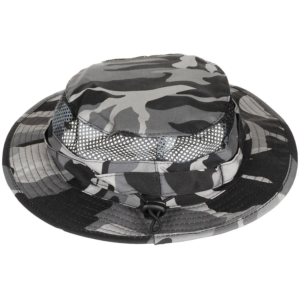 Buschhut Mesh Boonie grey camo