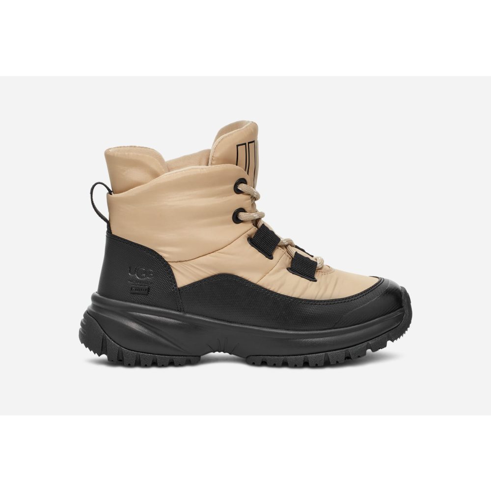 UGG PUFFER LACE Yose 1143844-MDSD / braun