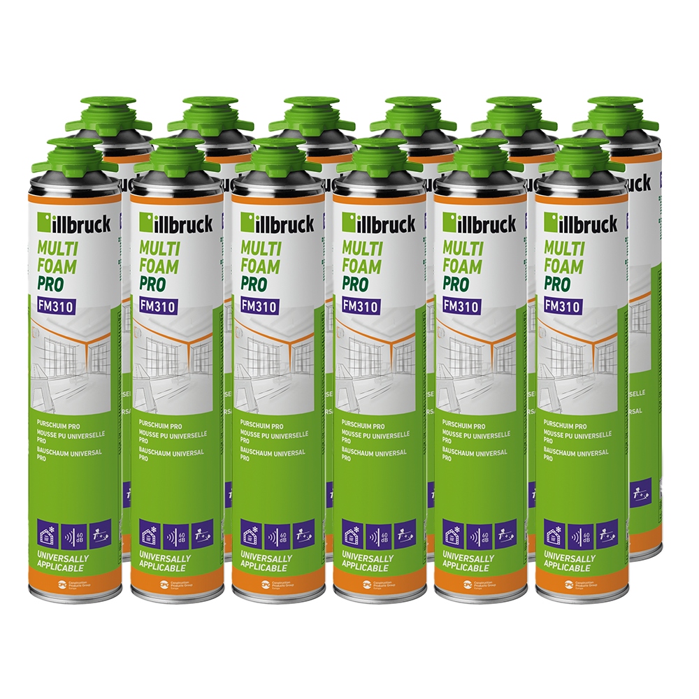 illbruck FM310328985 FM310 Polyurethane foam 12 x 750ml