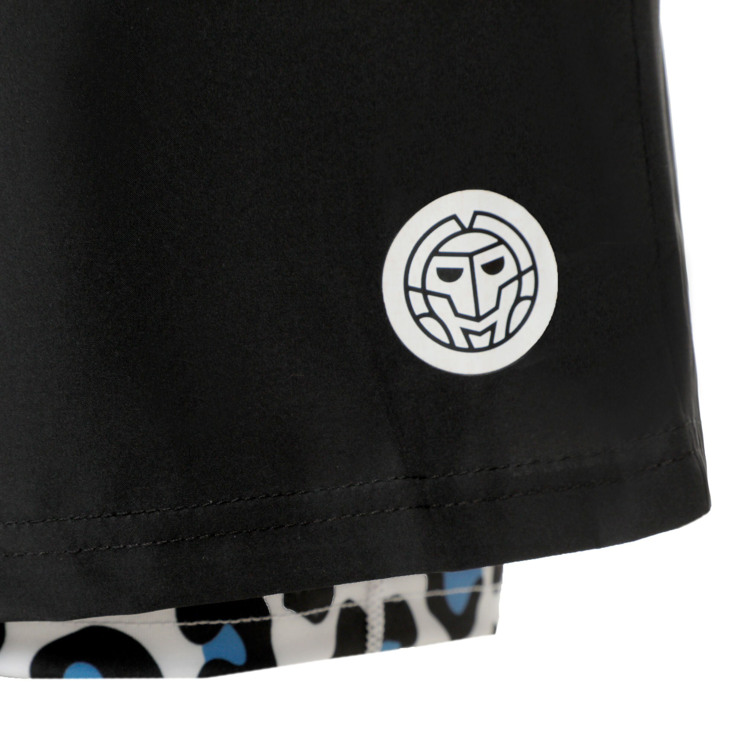 Leoparty Styles Printed 2in1 Shorts Damen - Schwarz