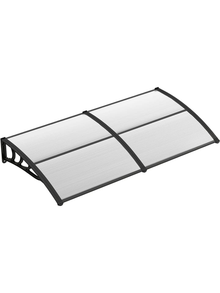 COSTWAY Vordach für Haustür 199x99cm in Grau günstig kaufen onesize