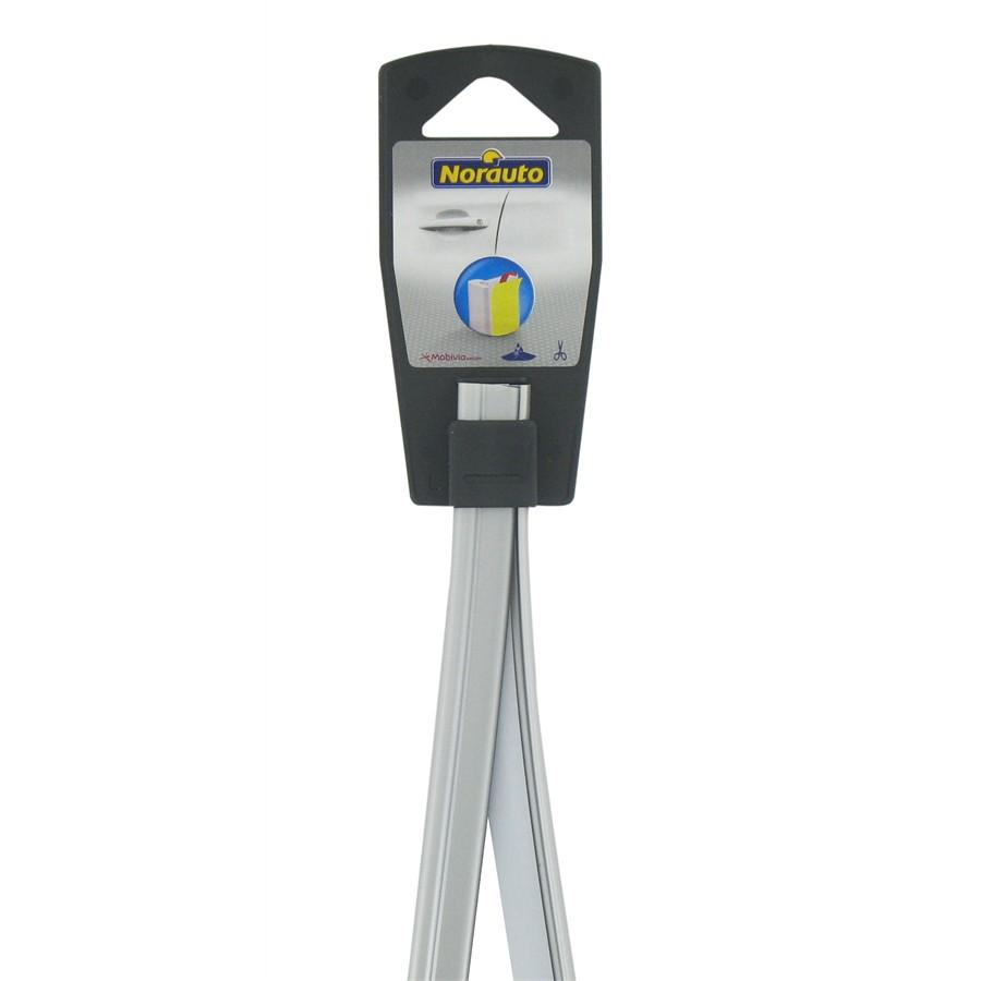 Türkantenschutz von Norauto, selbstklebend, grau, 45 cm, 2 Stück - ATU