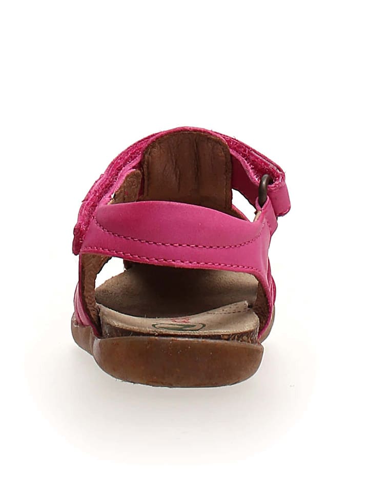 Naturino Leder-Halbsandalen in Pink günstig kaufen