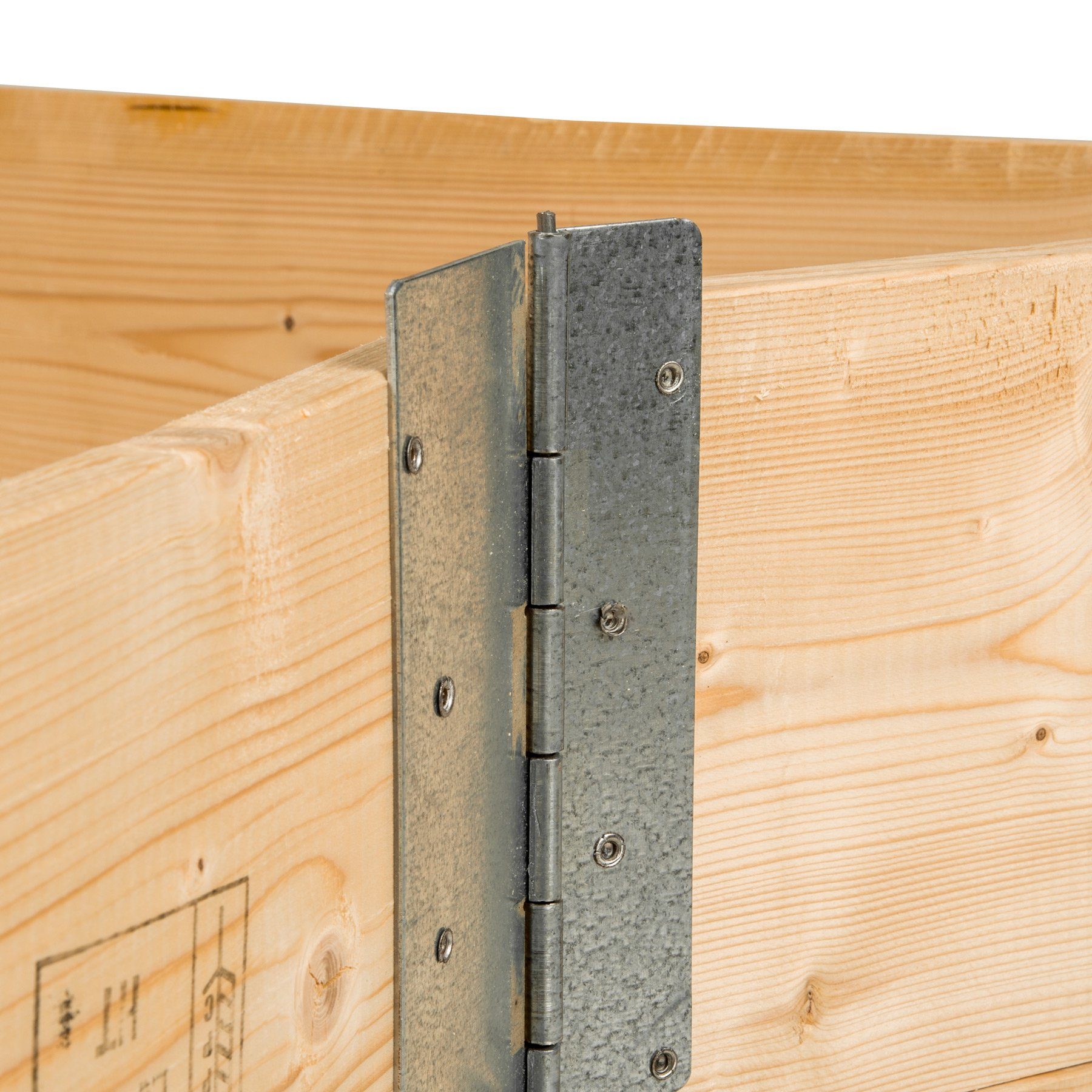 tectake Hochbeet Hochbeet klappbar und stapelbar 120x80x19cm (1 St)