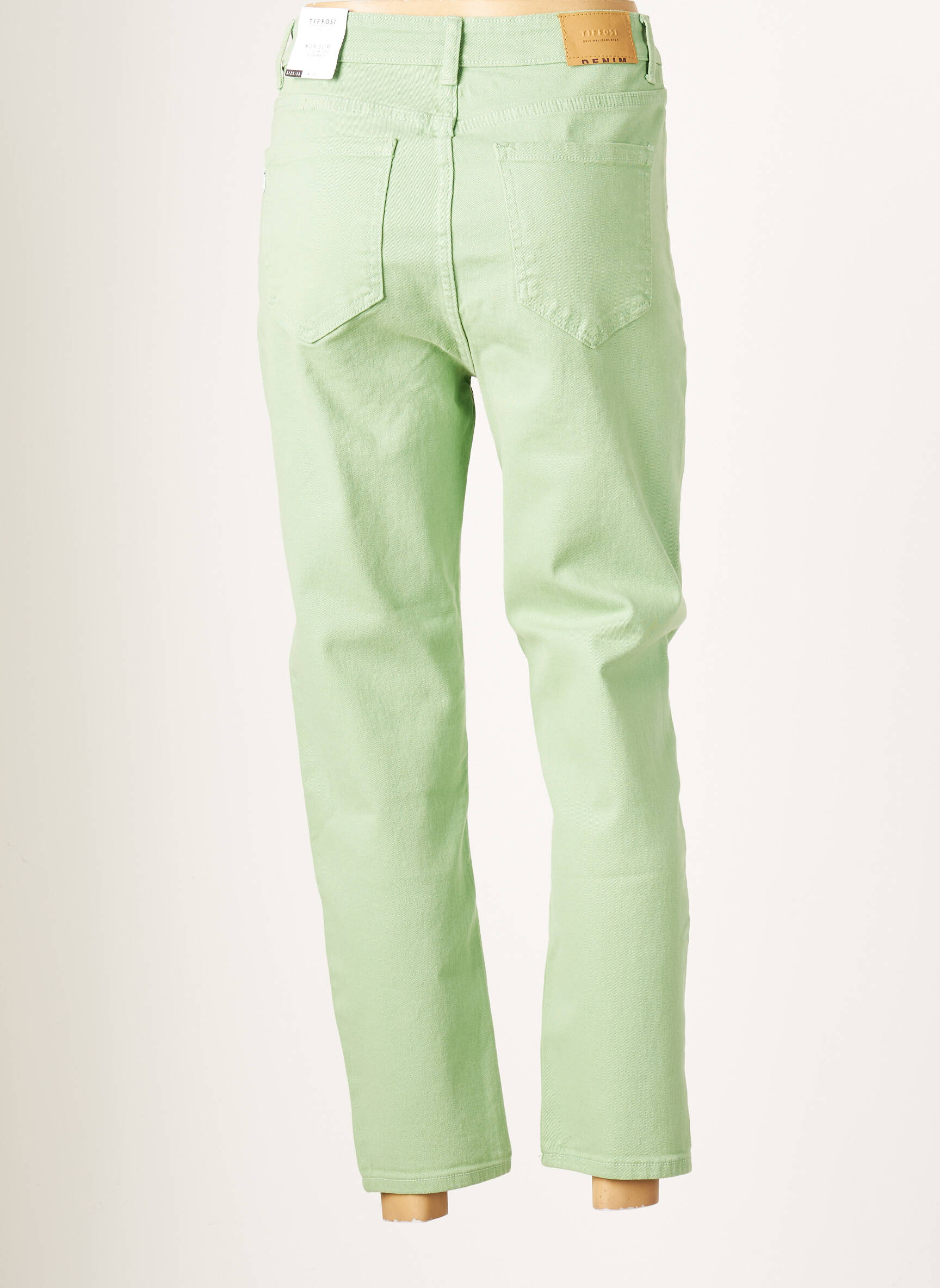 Tiffosi Jean Mom Femme couleur vert
