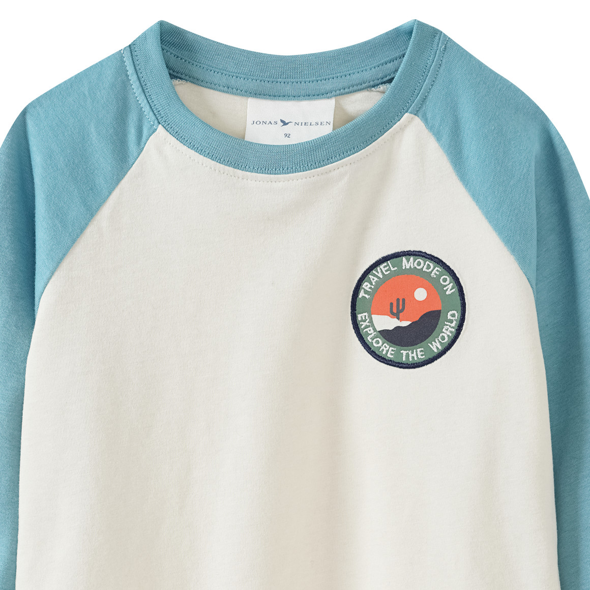 Jungen Langarmshirt mit Patch