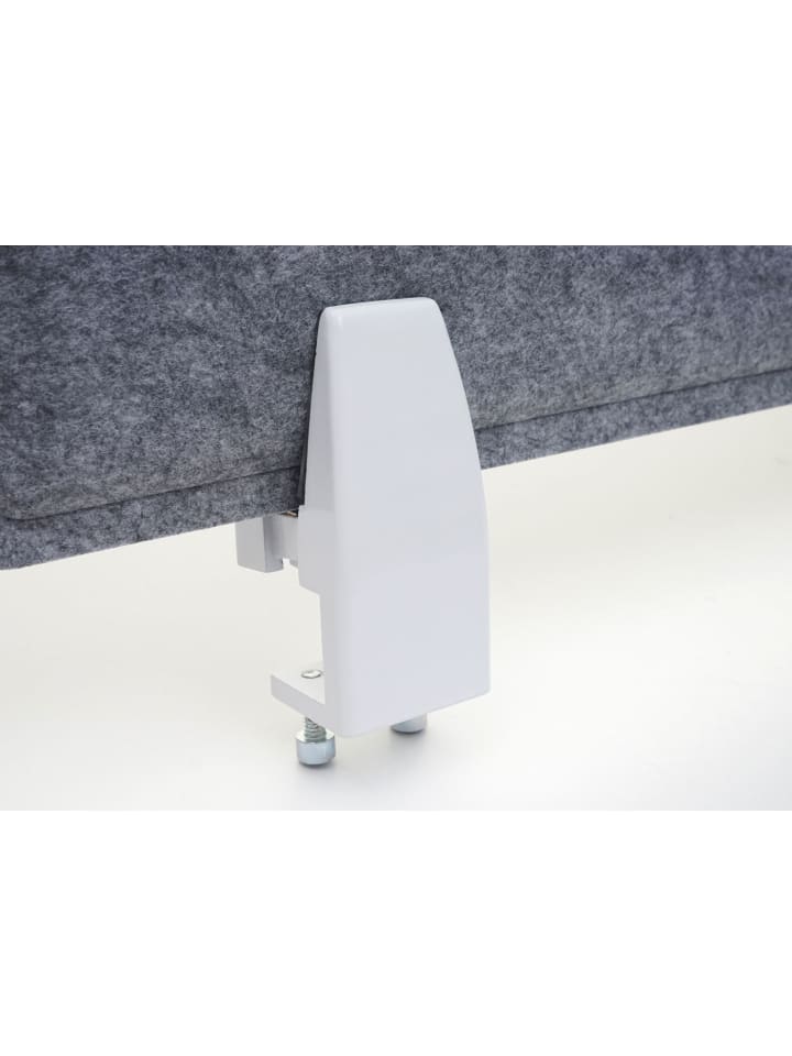MCW Tischtrennwand G76, 100x30cm grau günstig kaufen onesize