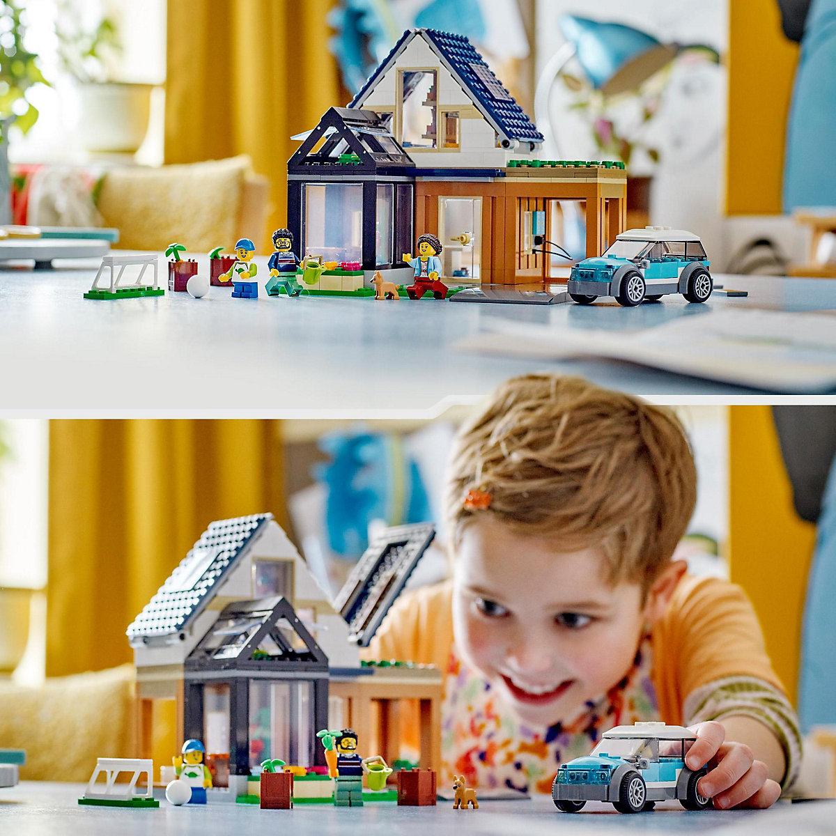 LEGO® City 60398 Familienhaus mit Elektroauto