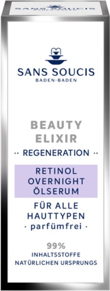 Sans Soucis Beauty Elixiere Retinol Overnight Ölserum Gesichtsserum