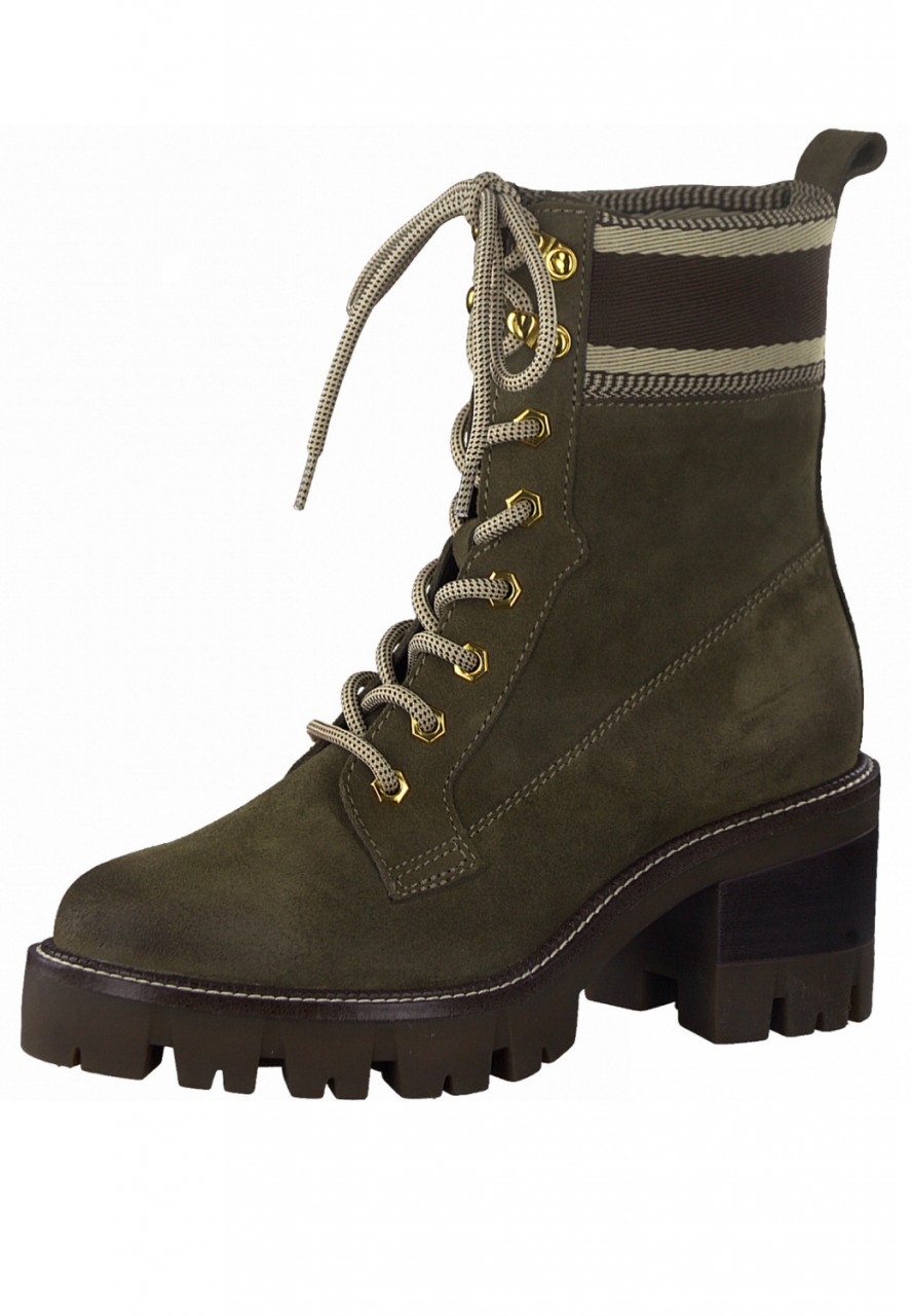 WORTMANN Stiefeletten khaki Da.-Stiefel