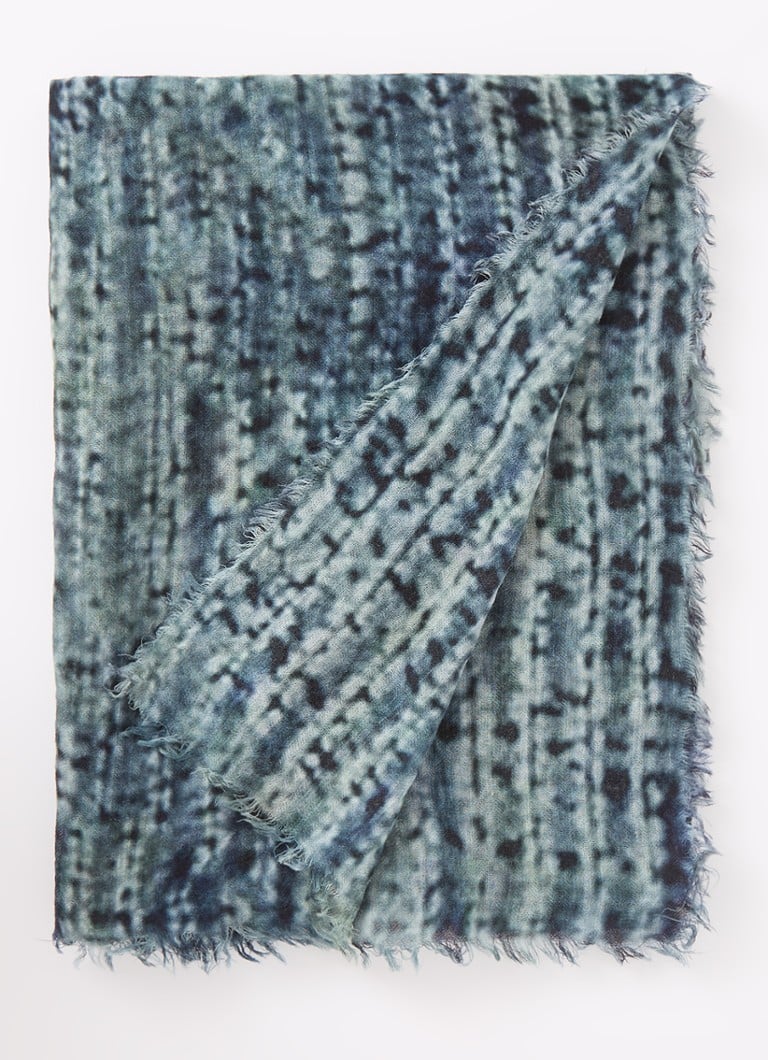 Gerard Darel Delina -villahuivi batiikkivärjätyllä kuosilla 180 x 70 cm