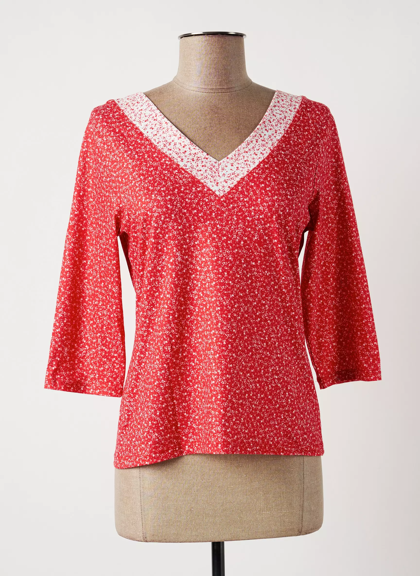 Paul Brial Tshirts Femme couleur rouge