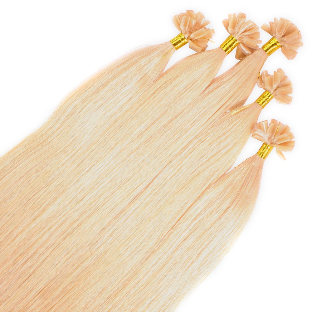 hair2heart Extensions à chaud Bonding Premium cheveux naturels #22 Blond doré 1g extensions