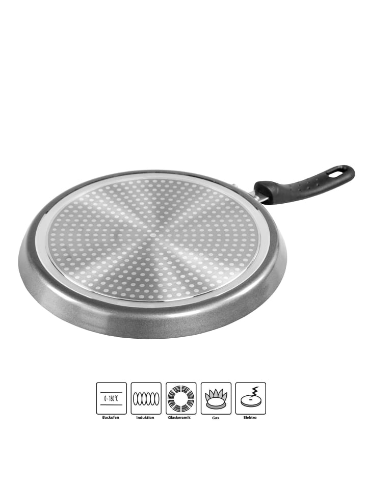 Stoneline Crepe Pfanne 25 cm in Schwarz günstig kaufen Ø 25 cm