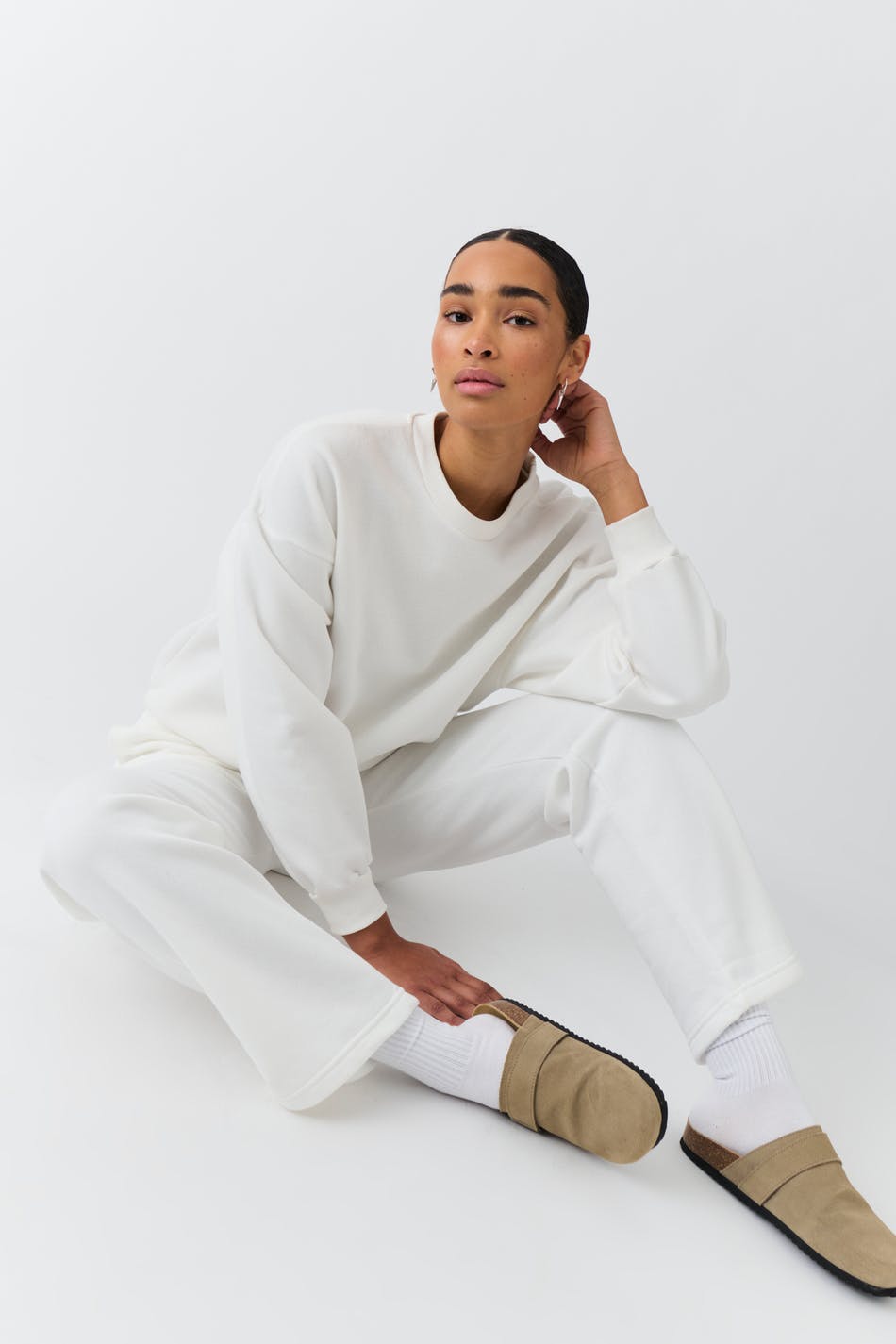 Basic straight sweatpants