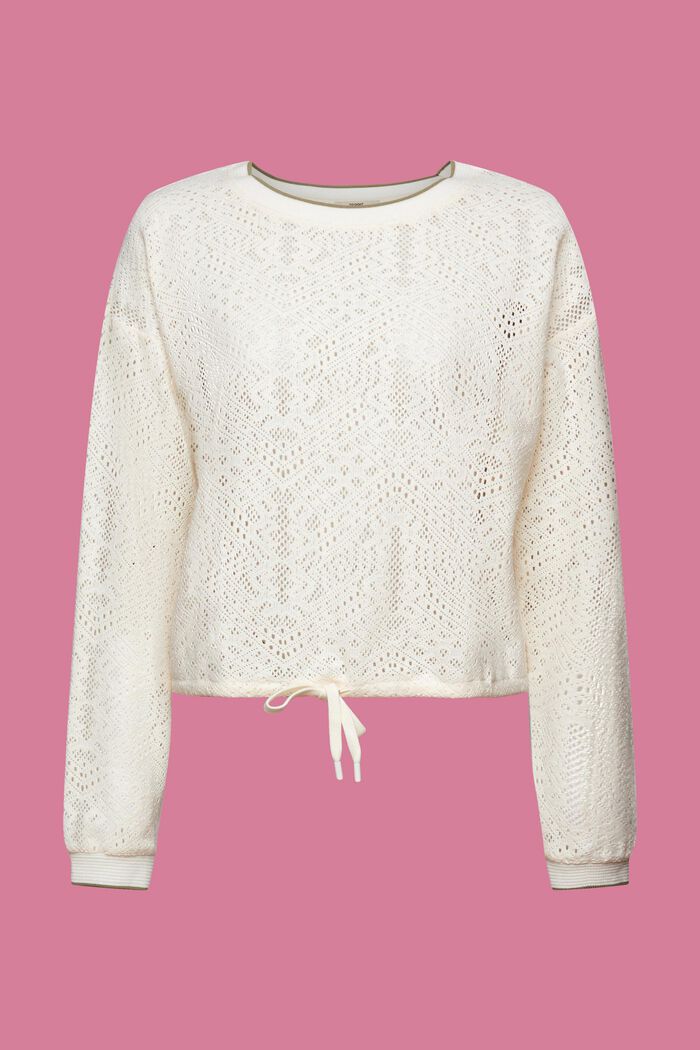 Sweatshirt aus Strick