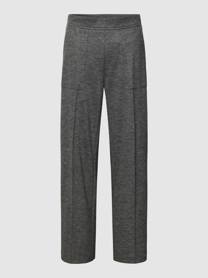 Stoffhose im melierten Design Modell 'CAMERON UTILITY' in anthrazit meliert