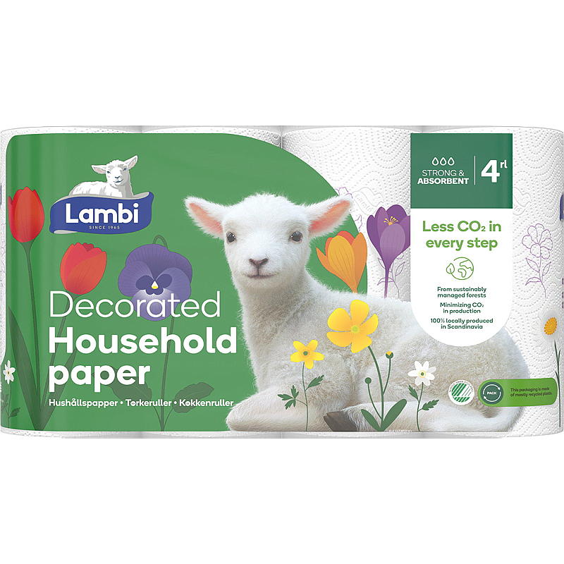 Lambi Tørkerull Lambi 4-pk Decor