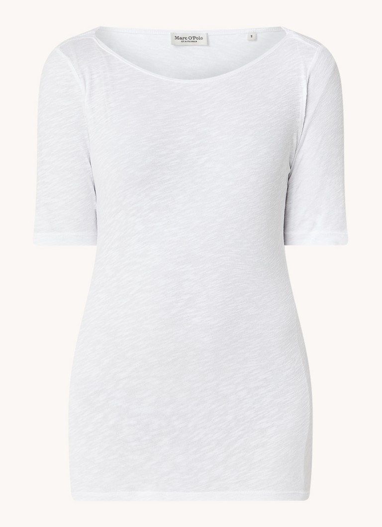 Marc O'Polo organic cotton T-shirt with boat neckline