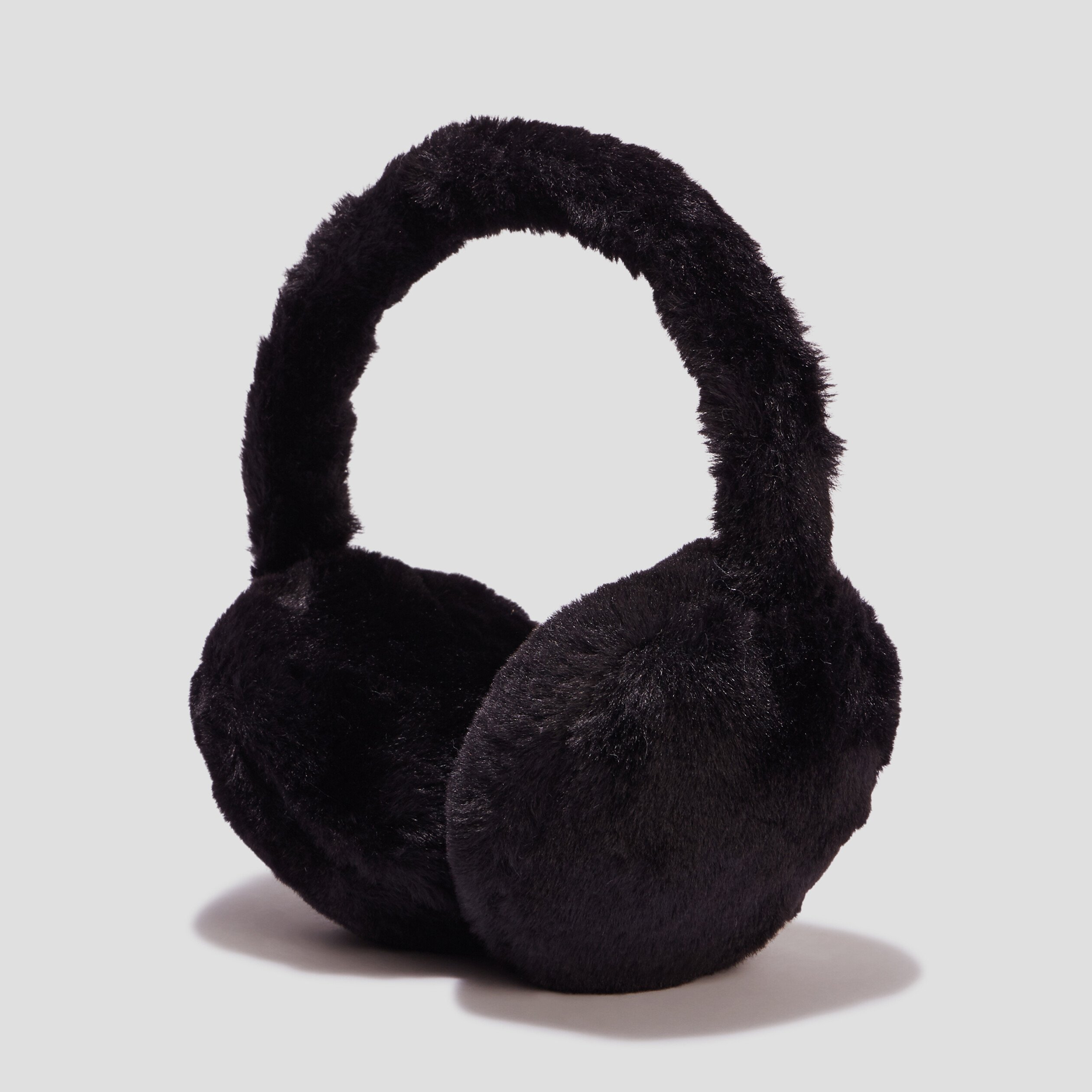 Cache-oreilles imitation fourrure noir femme | La Halle