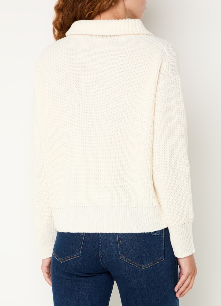 Πουλόβερ Gerard Darel Jazzy με λεπτή πλέξη και επιγραφή skipper από μείγμα αλπακά