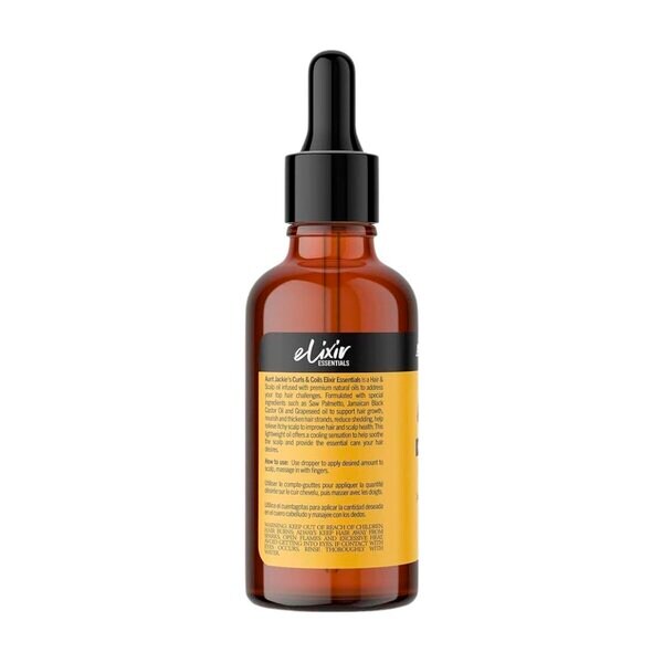 Aunt Jackie's Curls & Coils Elixir Essentials -hius- ja päänahkaöljy 59ml