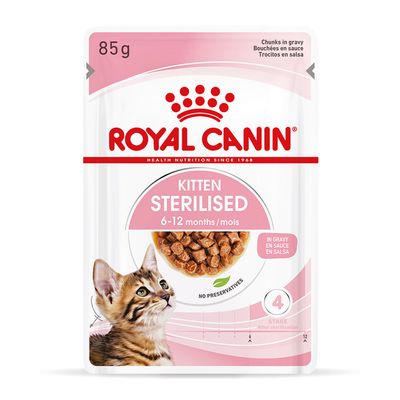 Royal Canin Sterilised Kitten in Soße