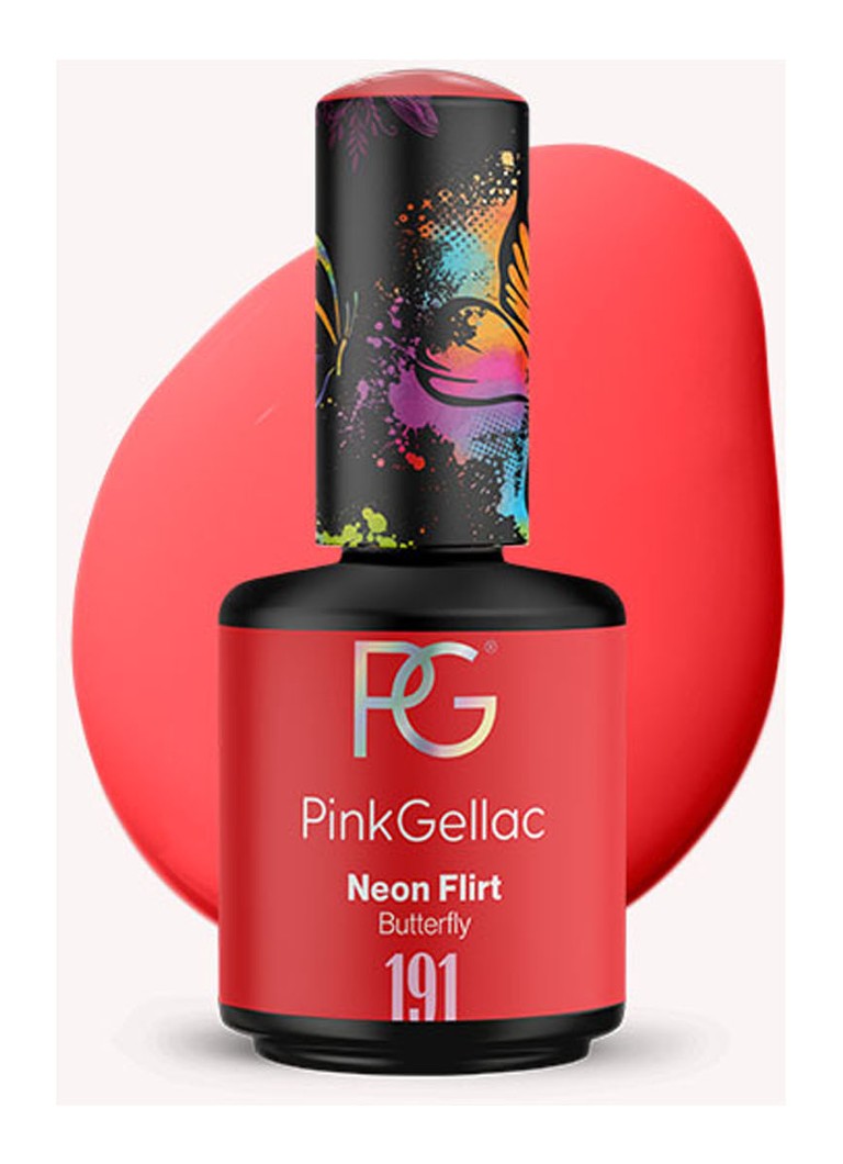 Pink Gellac 191 Neon Flirt - vernis à ongles gel