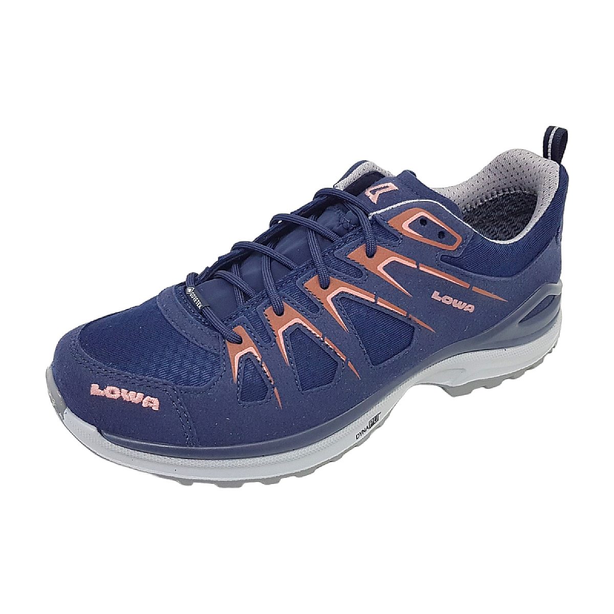 Lowa Innox Evo GTX Lo W 320616-5946 Blau 5946 navy/ rotholz