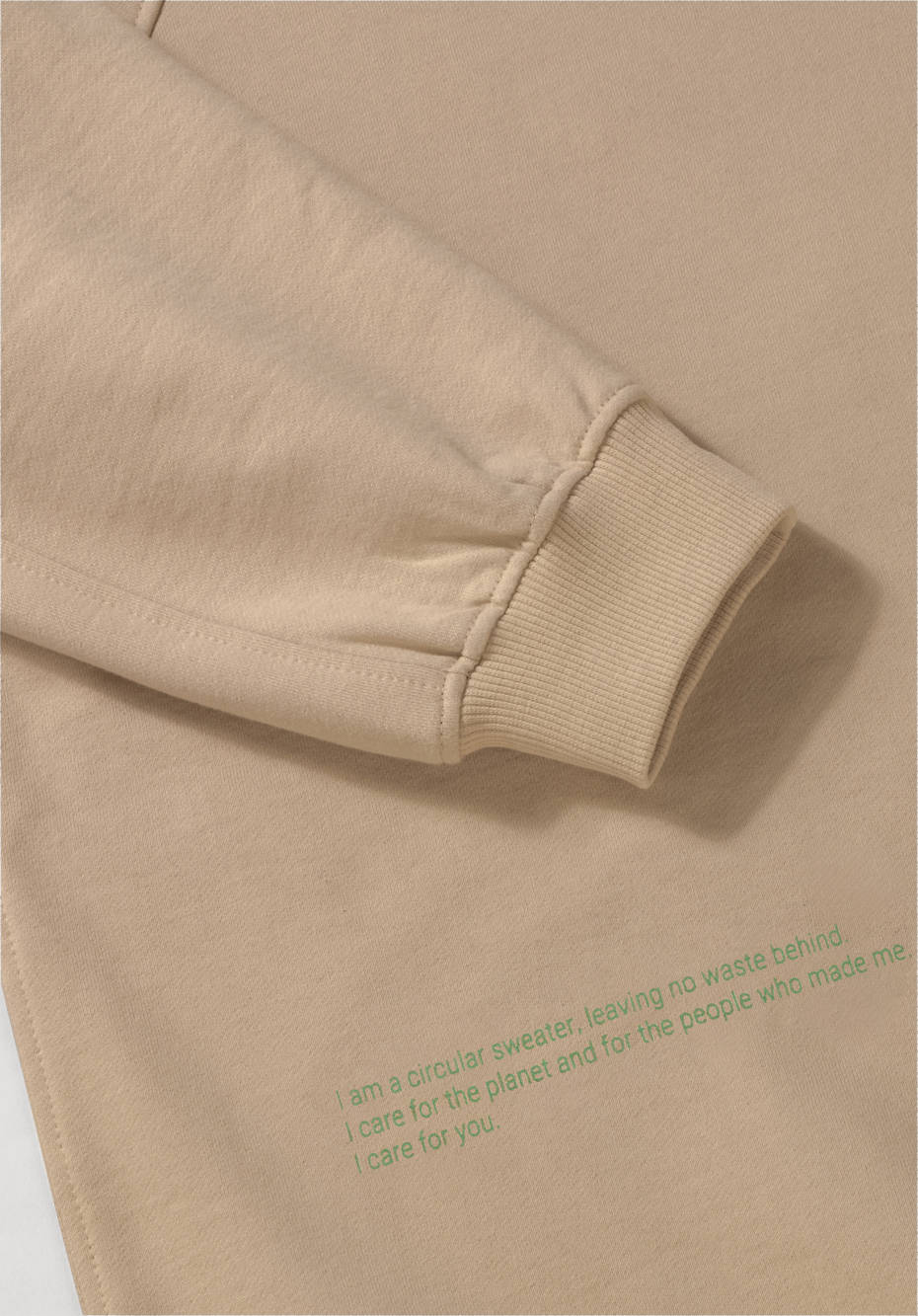 Sweatshirt Cradle to cradle aus reiner Bio-Baumwolle