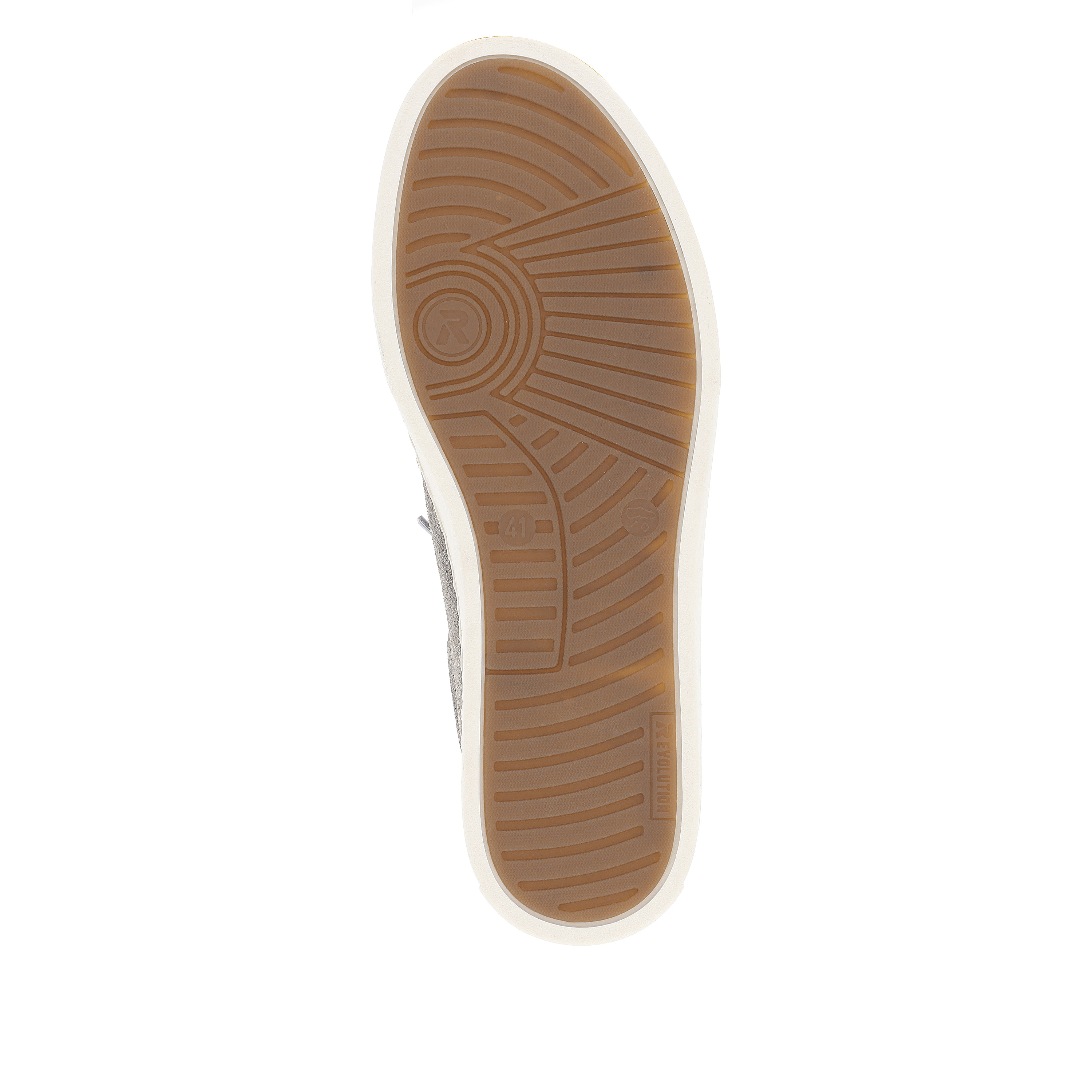 Rieker Herren Slipper steel grey