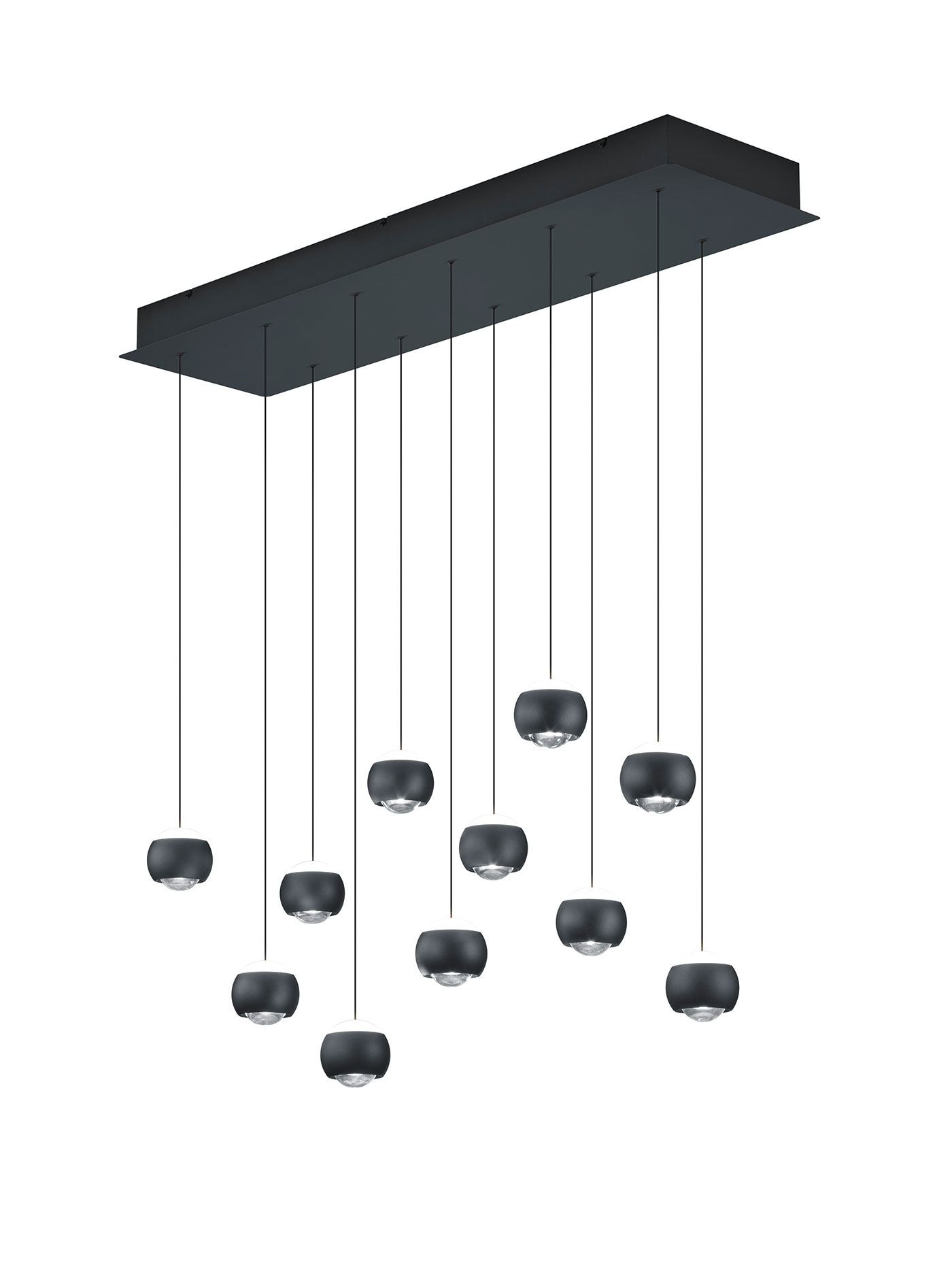 MusterringLED-Pendelleuchte 11flg