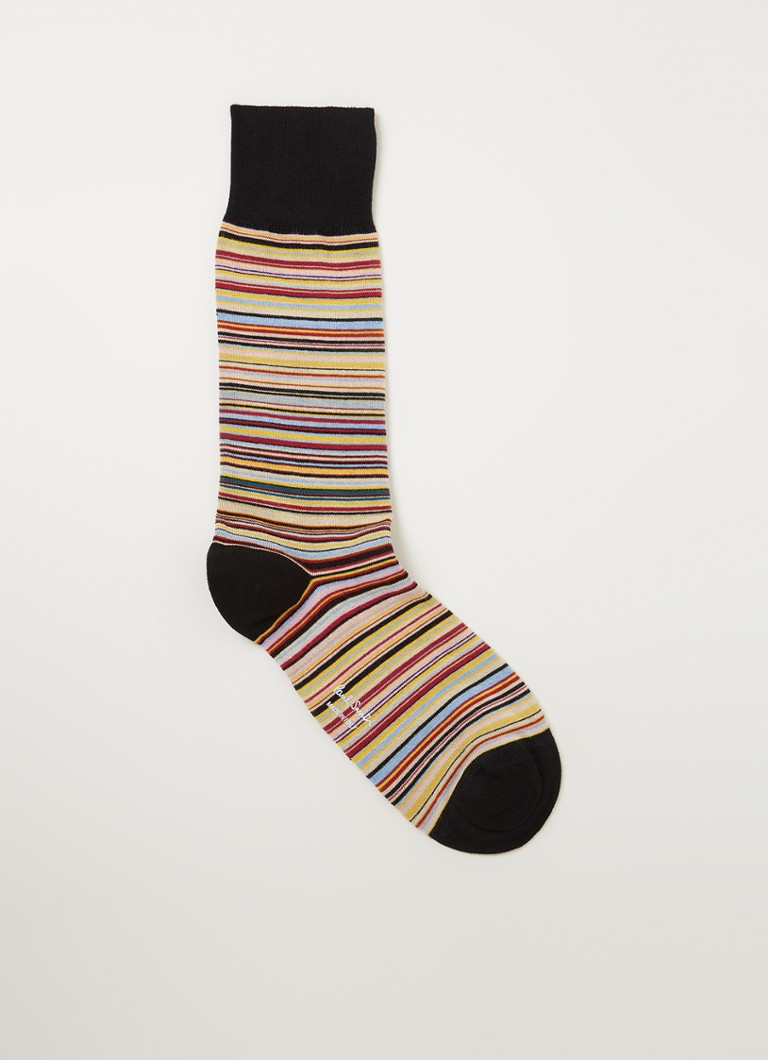 Calzini a righe stampate Multistripe di Paul Smith