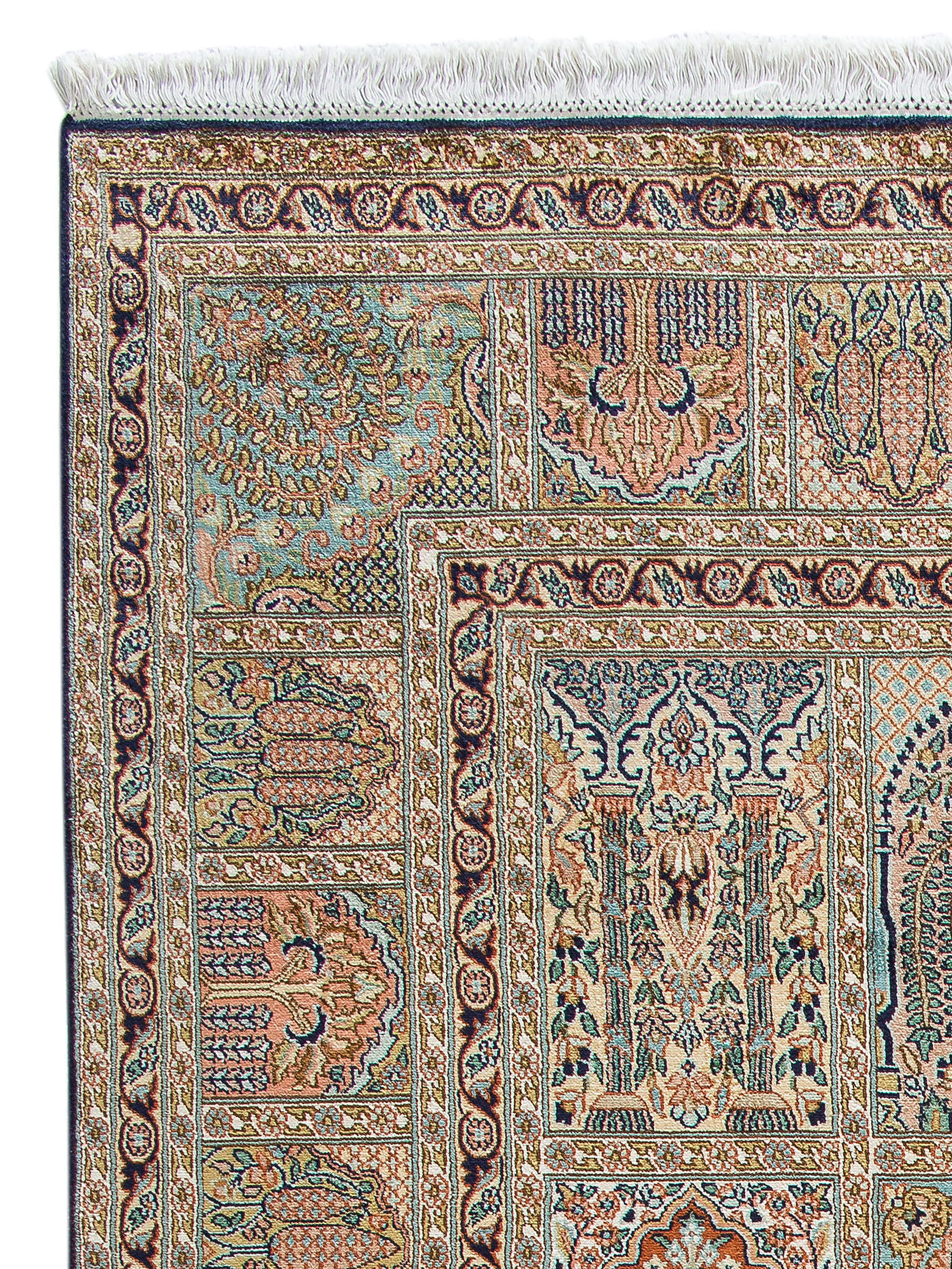 Kaschmir Seide 16/16 ca. 252 x 307 cm, Unikat / Einzelstück