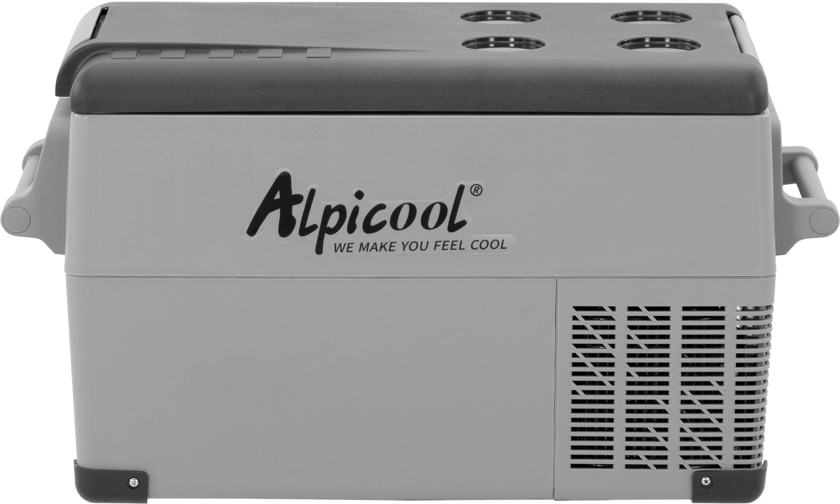 ALPICOOL Elektrische Kühlbox CF35, 35 l, 35L Kompressor-Kühlbox, im Fahrzeug und zu Hause nutzbar