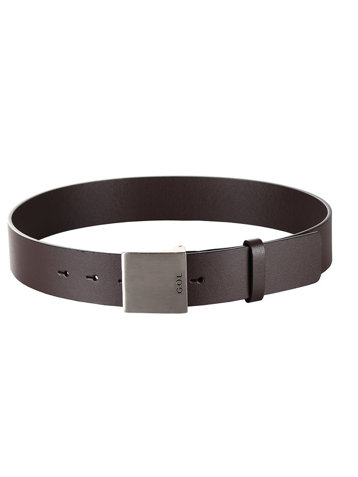 New G.O.L Leder-Gürtel in Braun günstig kaufen