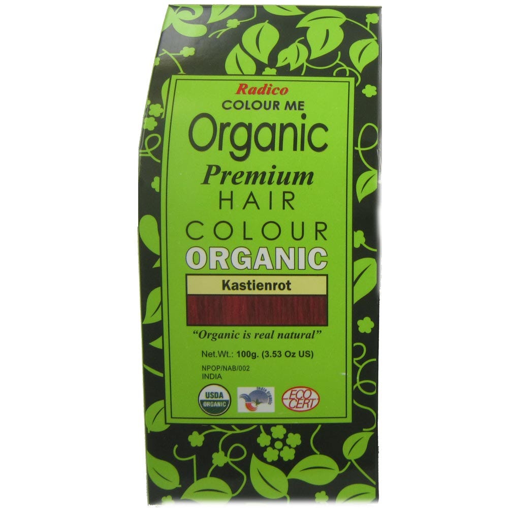 Radico Colour Me Organic Auburn Red 100 g