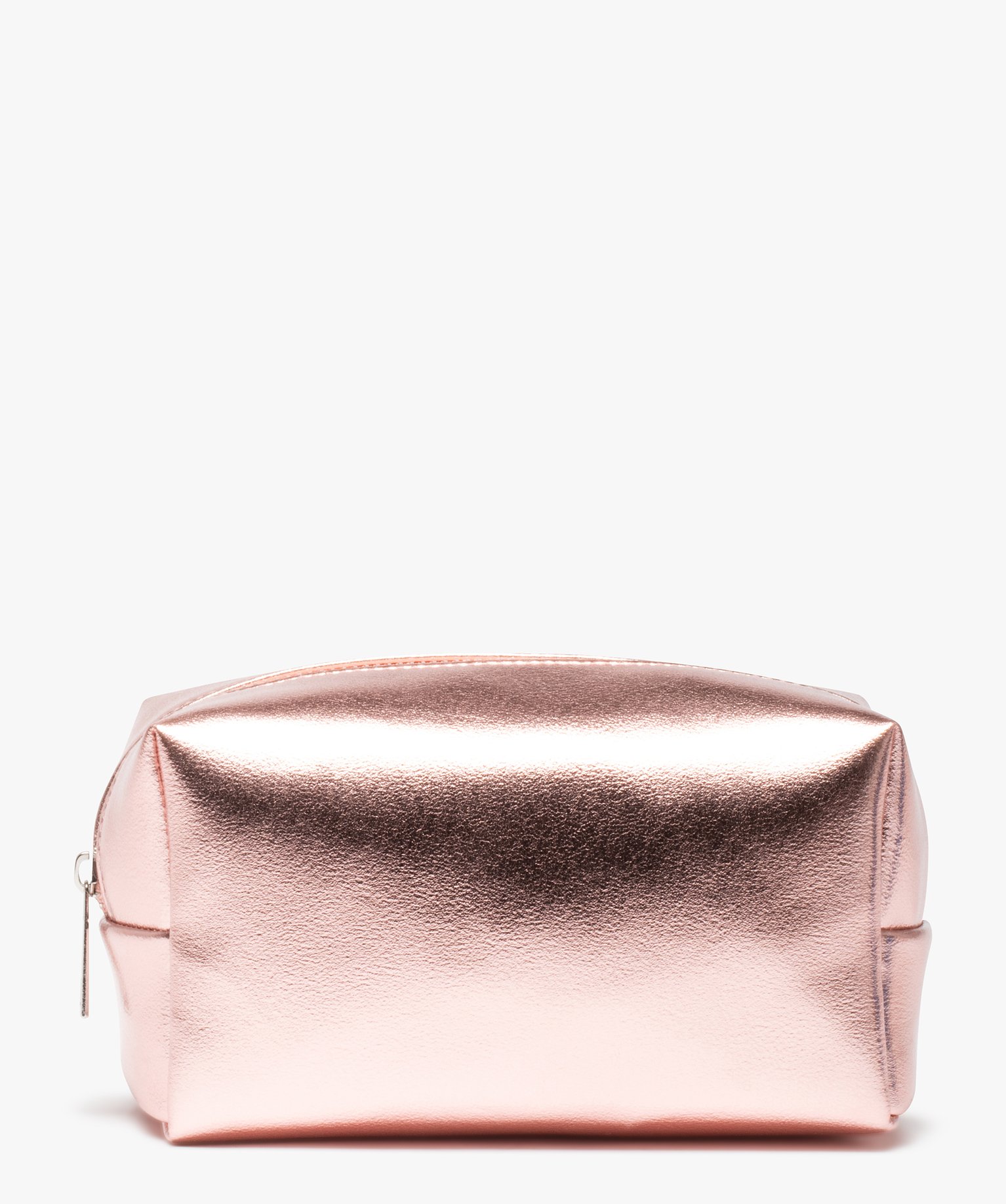 Trousse à maquillage femme à fermeture zippée rose | GEMO