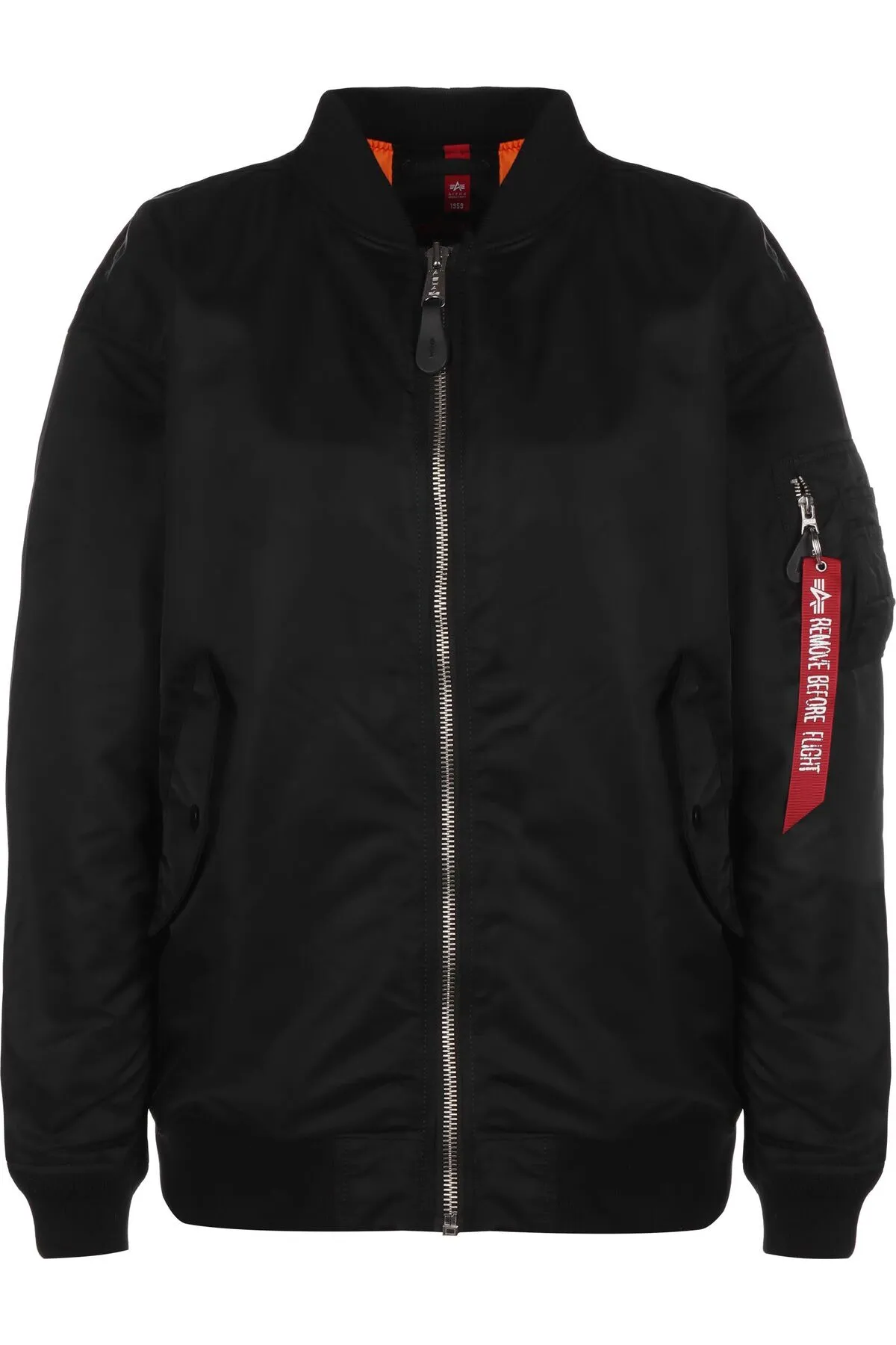 Alpha Industries  Jacke - Schwarz - Relaxed Fit