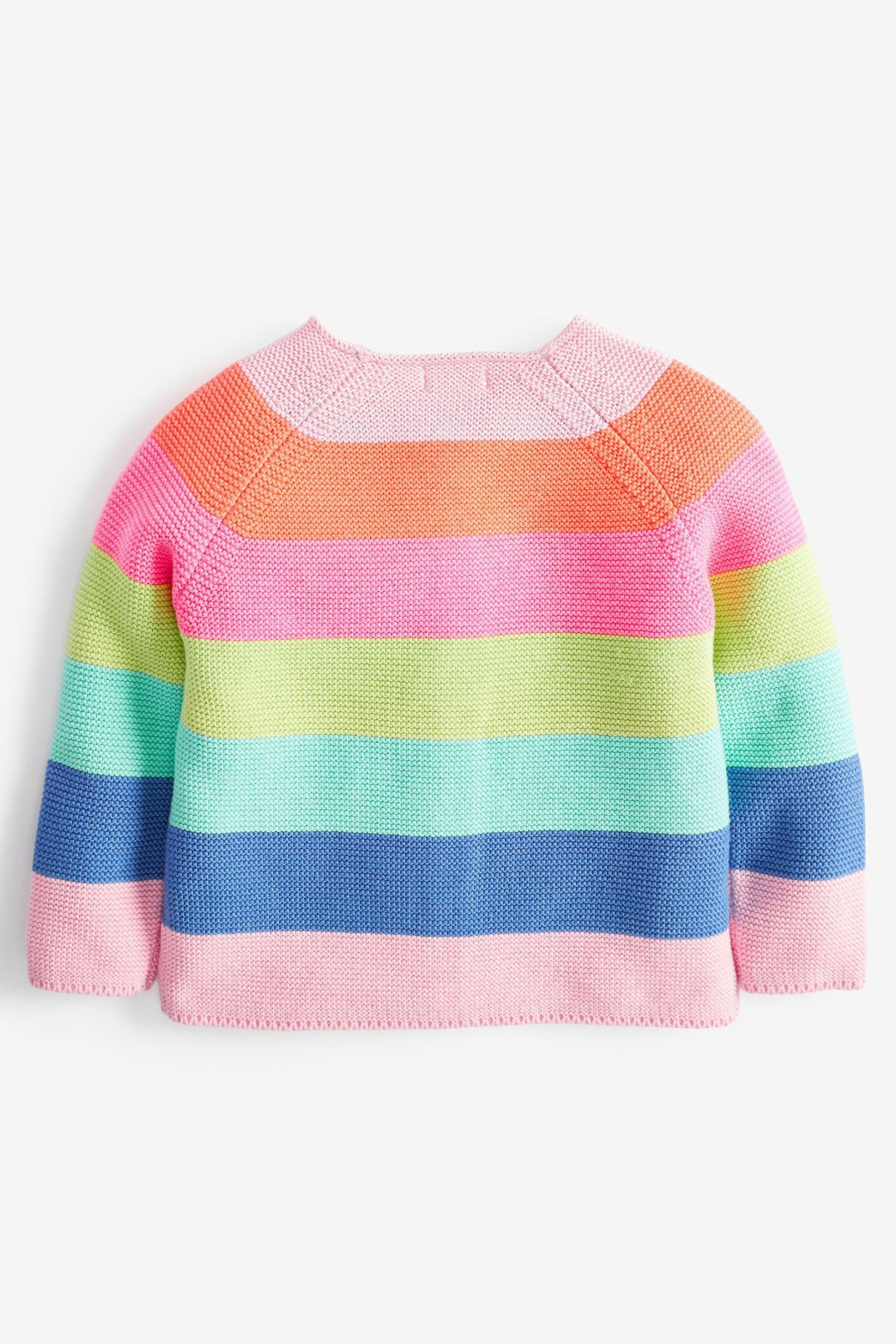Next Strickjacke Gestreifter Cardigan (1-tlg)