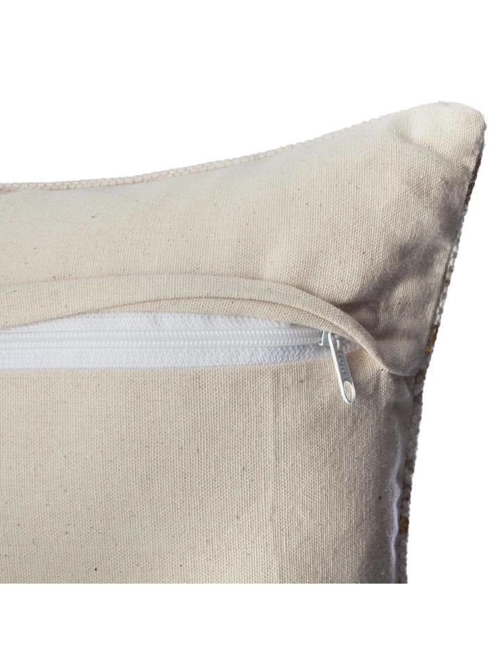 Atmosphera Créateur d'intérieur Deko-Kissenbezug in beige günstig kaufen onesize