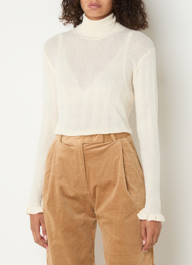 Maglione a collo alto Sessùn in pregiata maglia di cashmere