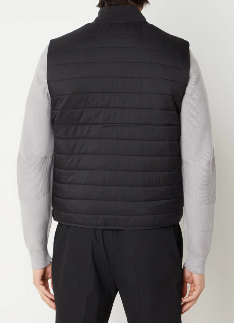 Calvin Klein Quilted bodywarmer with side pockets and quilt pattern