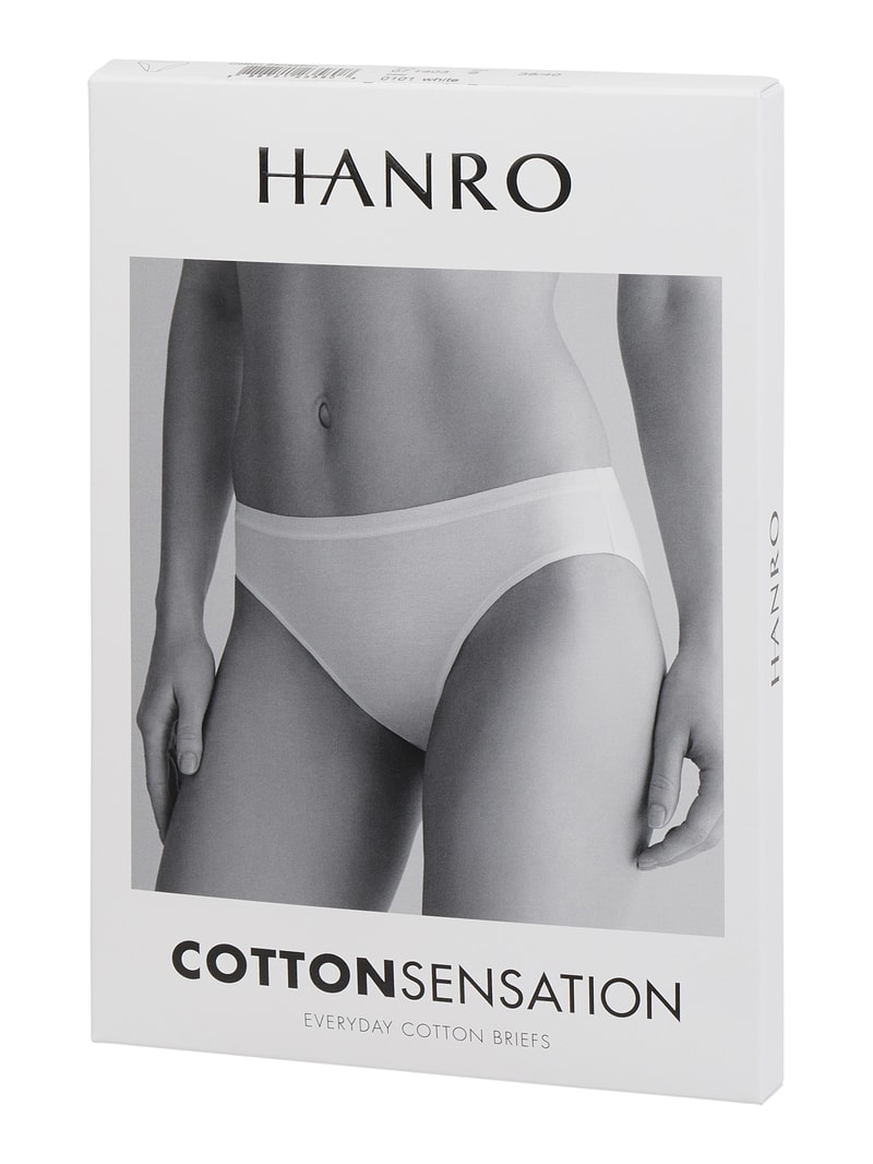 Slip mit Stretch-Anteil Modell 'Cotton Sensation' in schwarz