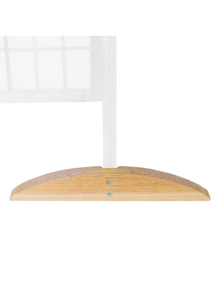 Homestyle4u Raumteiler Standfuß in Hellbraun günstig kaufen onesize