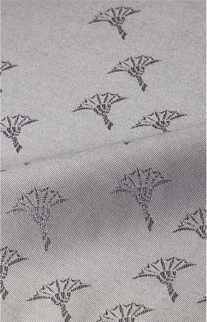 Serviette Faded Cornflower 2er Pack in Platin - 2er Set, 50 x 50 cm - im JOOP!