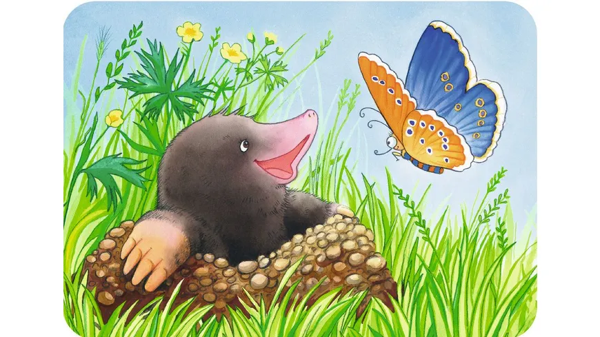 Ravensburger Puzzle - my first Puzzle - Süße Gartenbewohner, 8 Teile